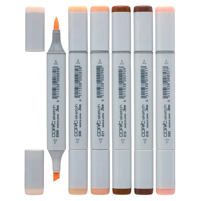 Copic® Skintones 1 Sketch Marker Set