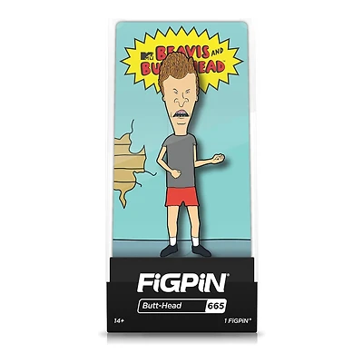 FiGPiN® Butt-Head Enamel Pin