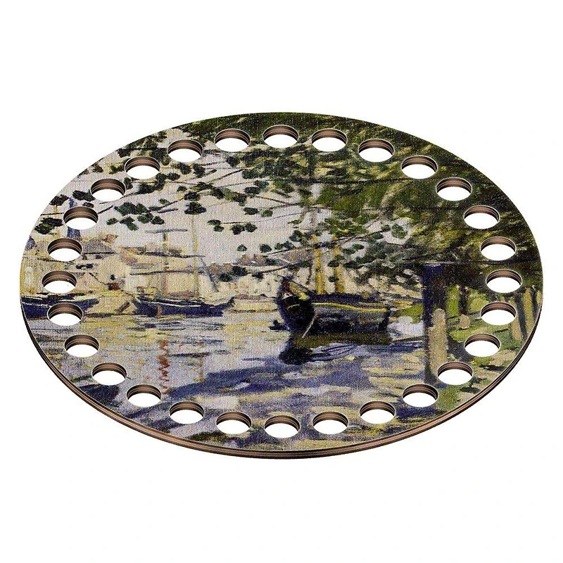 Wonderland Crafts Boat Painting Thread Organizer