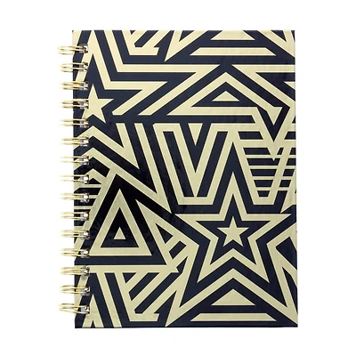 Art Alternatives Limited Edition Black & Gold Stars Fashion Journal