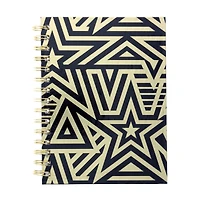 Art Alternatives Limited Edition Black & Gold Stars Fashion Journal