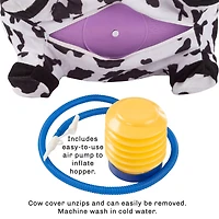 Toy Time Inflatable Bouncy Cow