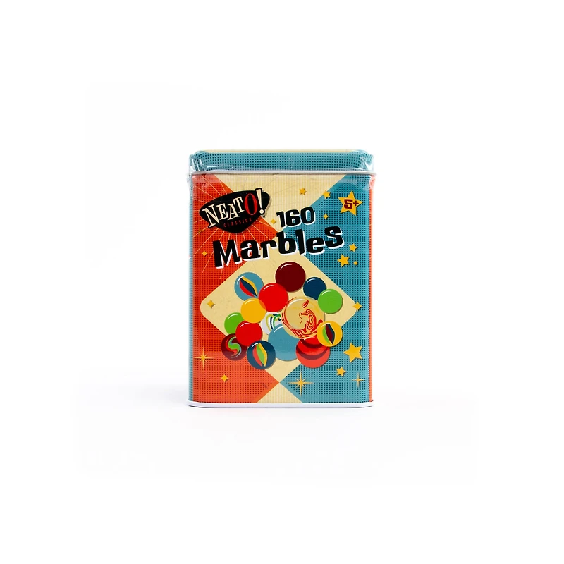 Toysmith® NEATO!™ Classics 160 Marbles in a Tin
