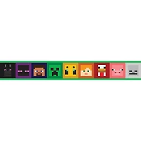 RoomMates Minecraft Iconic Faces Peel & Stick Wallpaper Border