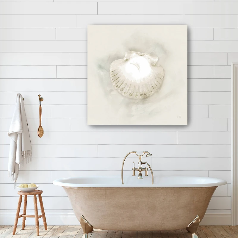 Soft Sand and Shell II Canvas Giclee