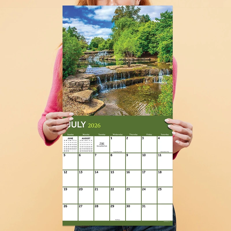 2026 Ohio Wall Calendar