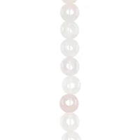Rose Quartz Donut Beads, 10mm by Bead Landing™