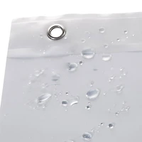 Bath Bliss 6 Gauge Clear Shower Liner