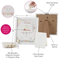 Kate Aspen® Pink Elephant Baby Shower Guest Book Alternative