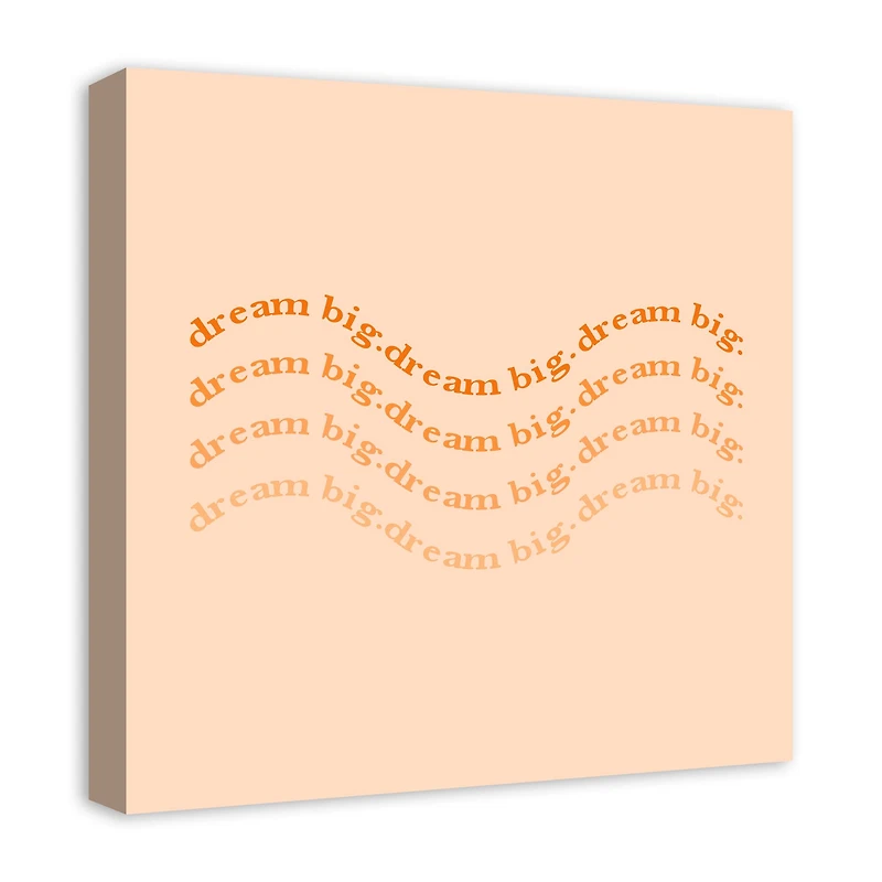 Dream Big Canvas Wall Art