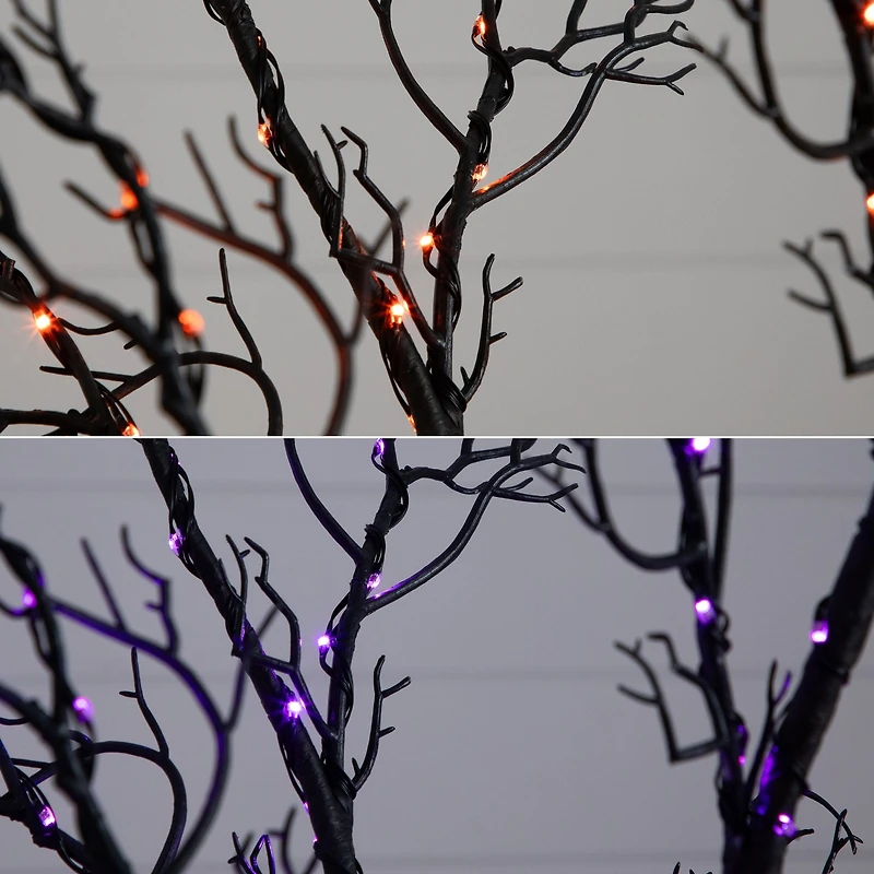 6ft. Pre-Lit Artificial Minimalist Twig Tree