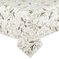Sparkle Sprigs Printed Tablecloth, 60" x 84"