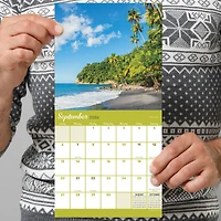 2026 Tropical Beaches Mini Calendar