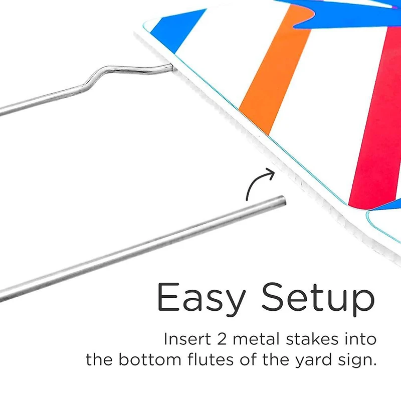 Kate Aspen® Rainbow Birthday Yard Sign Set