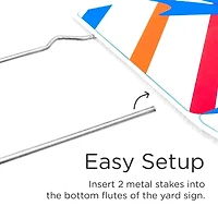 Kate Aspen® Rainbow Birthday Yard Sign Set