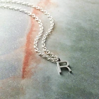 Sterling Silver Alphabet Charm by Bead Landing