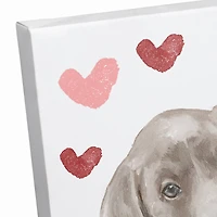 Smoochin Pooch Booth 20" x 20" Canvas Wall Art