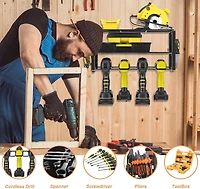 NEX™ 16.5" Black Wire Drill & Power Tool Wall Organizer