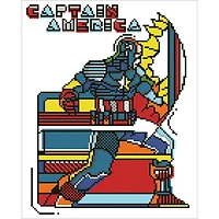 Camelot® Dots Captain America First Avenger Diamond Painting Kit