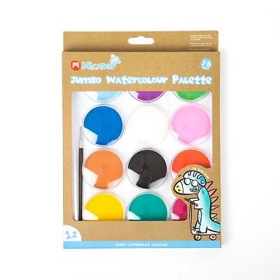Micador Jr. Jumbo Watercolor Palette Set