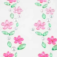 Flowers Strip Bling Stickers by Recollections™