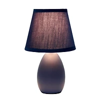 Creekwood Home Nauru 9.5" Petite Oblong Table Lamp