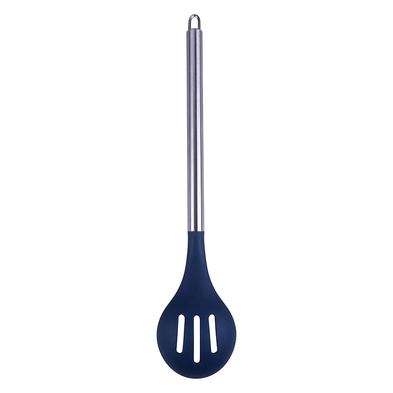 Navy Slotted Spoon by Makery™
