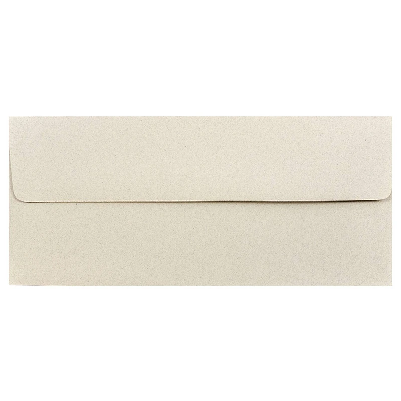 JAM Paper 4.125" x 9.5" Sandstone #10 Envelopes, 500ct.