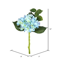Blue Hydrangea Stem, 3ct.