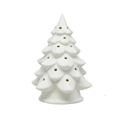 8" LED DIY Ceramic Christmas Tree Décor by Make Market®