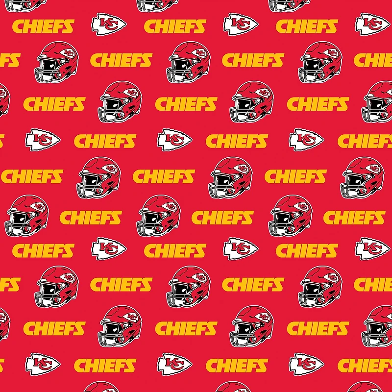 NFL Kansas City Chiefs Cotton Fabric