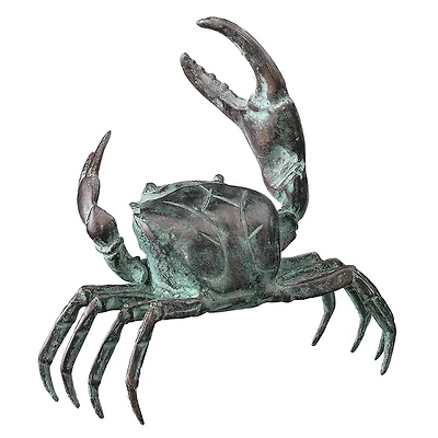 Design Toscano 5" Bronze Crab Sculpture