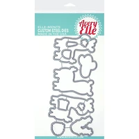 Avery Elle Elle-Ments Llamazing Die Set
