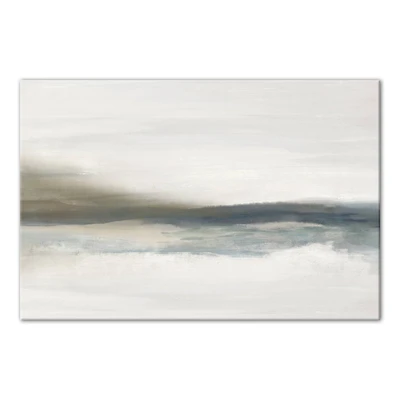 Moody Abstract 24" x 16" Canvas Wall Art