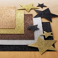 Metallic Glitter Cardstock Paper Pad by Recollections™, 4.5" x 7"