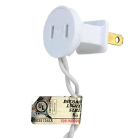 50ct. LED Wide Angle Christmas String Lights with White Wire
