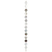 12 Pack: Disk Shell Beads, 10mm by Bead Landing™