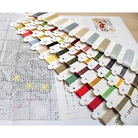 Letistitch Winter Playtime Counted Cross Stitch Kit