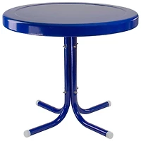 22" Outdoor Retro Tulip Side Table