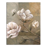 Sage Magnolias 16" x 20" Canvas Wall Art