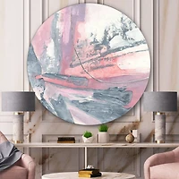 Designart - Durty Shabby Pink Blush I