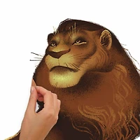 RoomMates The Lion King Simba Peel & Stick Giant Wall Decals