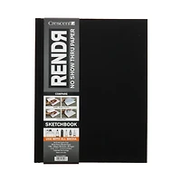 Crescent® RENDR Hardcover Sketch Book, 8.5"x 11"
