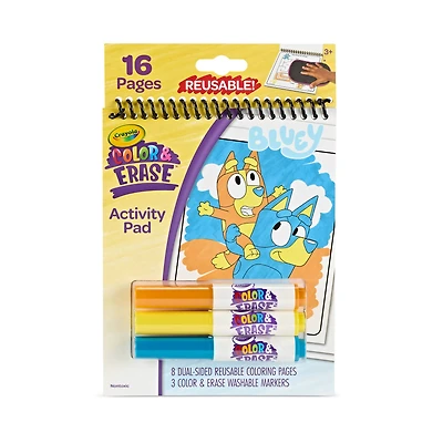 Crayola® Color & Erase™ Bluey Activity Pad