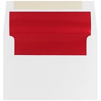 JAM Paper 4.75" x 6.5" Foil Lined Invitation Envelopes, 50ct.