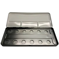 Finetec Empty Metal Half-Pan Tin Set