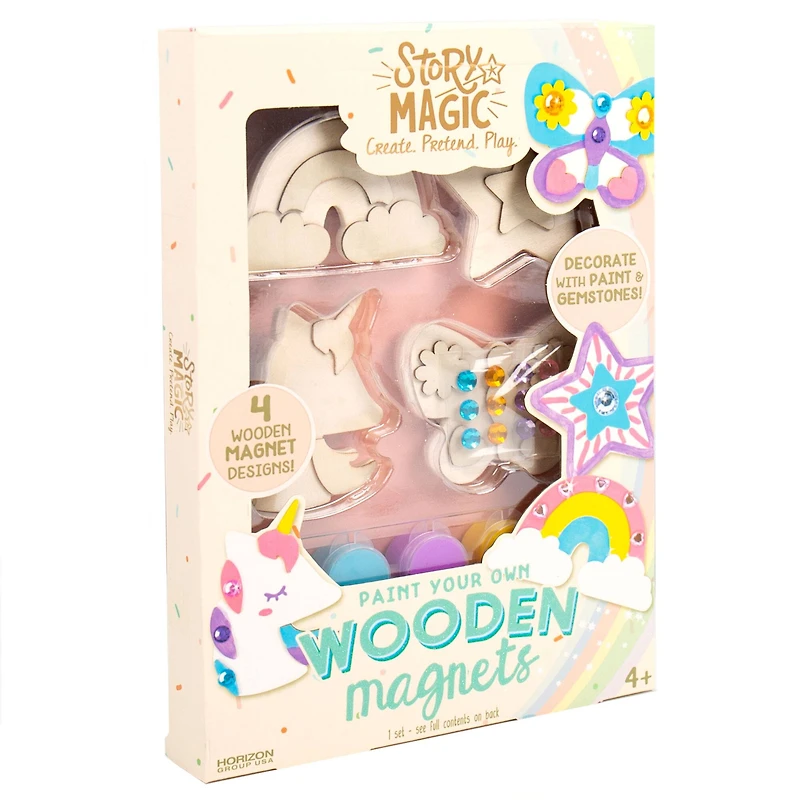Story Magic Paint Your Own Wooden Magnets