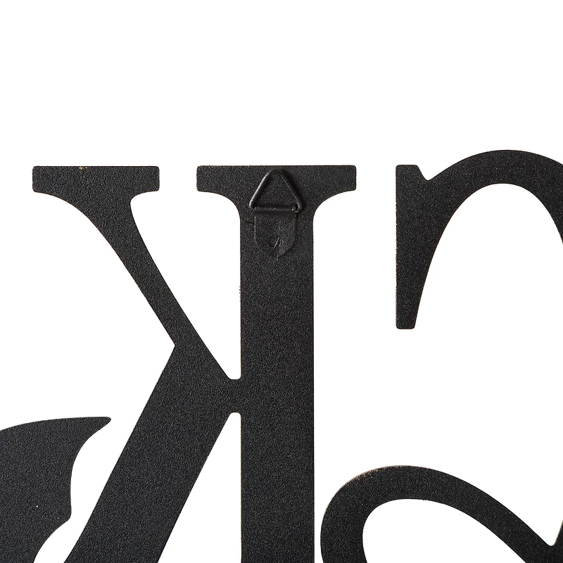 Glitzhome® 24" Metal Halloween TRICK OR TREAT Wall Sign