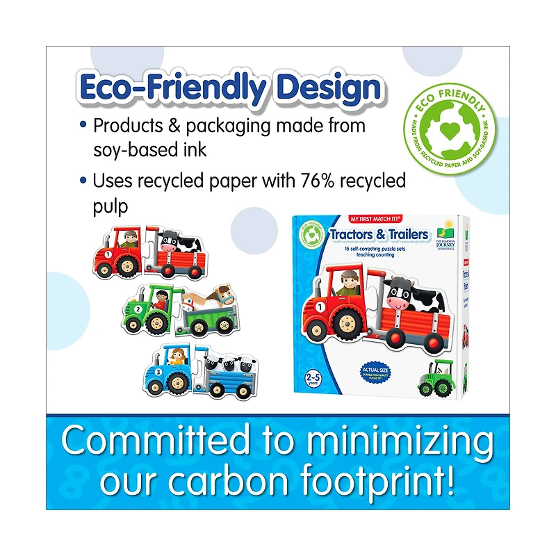 My First Match It! - Tractors & Trailers