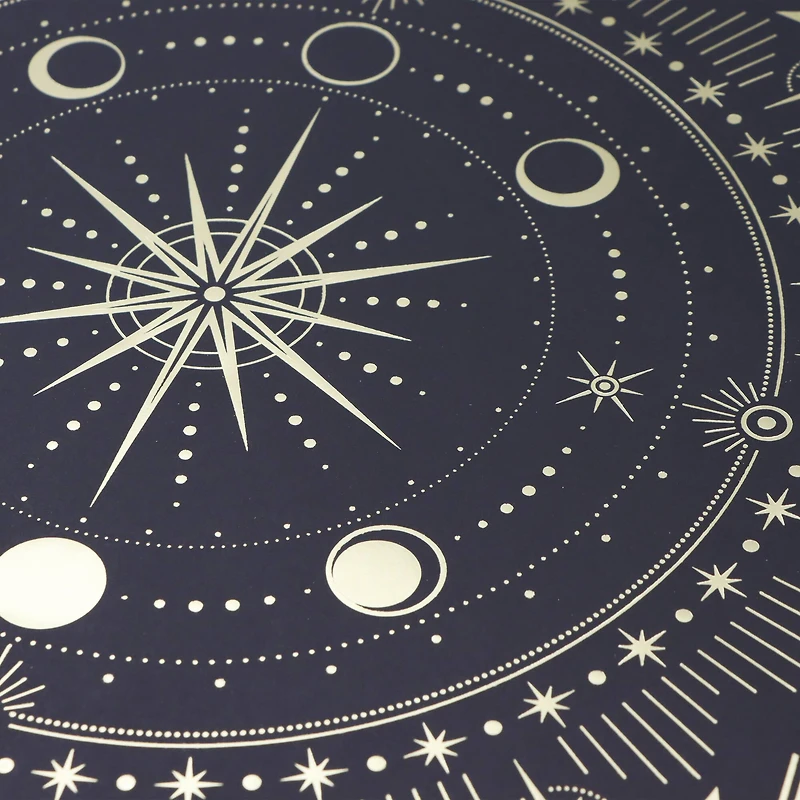 12" x 12" Black & Gold Celestial Cardstock Paper by Recollections™